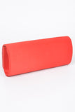 Rhinestone Bow Satin Clutch Bag