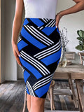 Sexy Printed Hip Skirt - Fashionistas Showroom