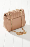 Vegan Leather Quilted Flap Bag - Fashionistas Showroom HANDBAGS